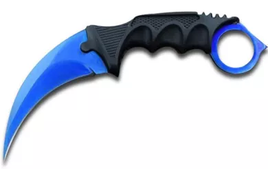 Pixelknife - Karambit Blue Steel